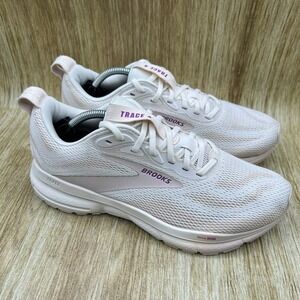 Brooks Trace 4 Women's Size 8.5 Cream Sneakers Running Shoes 1204411B111